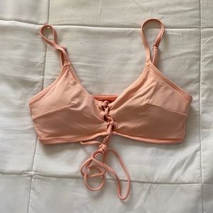 H&M light pink swimsuit top